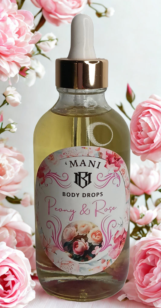 Rose & Peony Body Drops